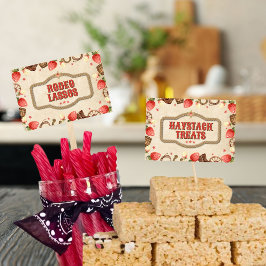 Póster Festividad de fresa Fiesta de cumpleaños Rótulos d