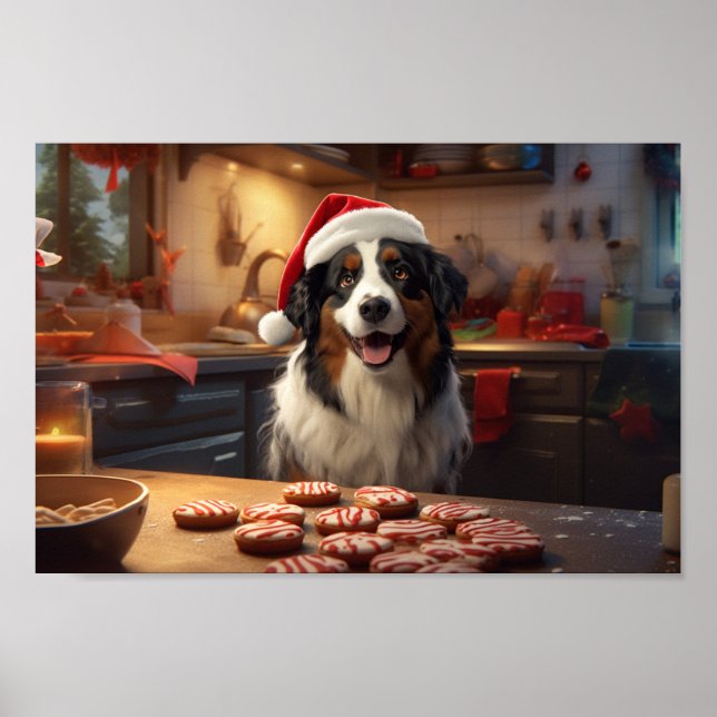 Póster Festividad de las cookies de los Navidades Pastore (Frente)