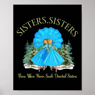 Póster Festividad de Navidad de las hermanas Navidades Bl