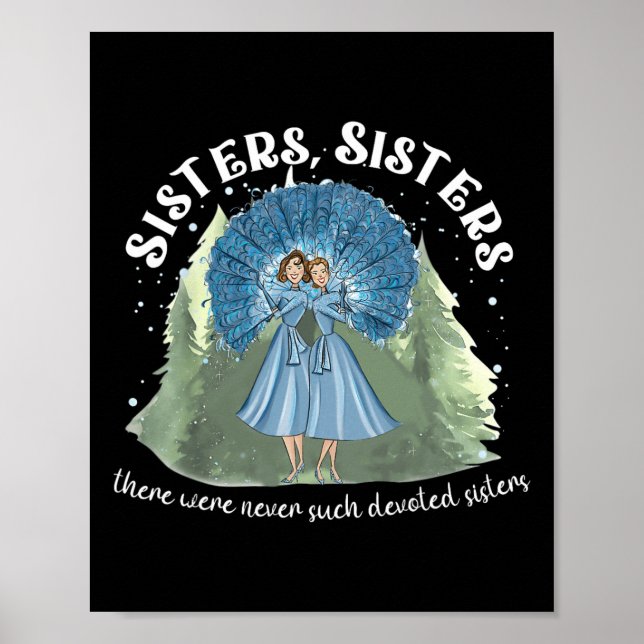 Póster Festividad de nieve de Navidad de 1954 de la pelíc (Frente)