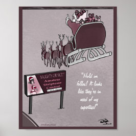 Póster Festividad traviesa o agradable