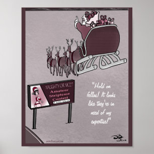 Póster Festividad traviesa o agradable