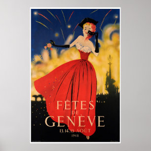 Póster Fêtes de Genève