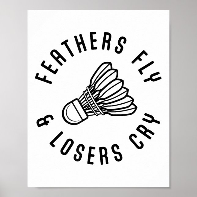 Póster Fethers Fly Losers Cry Shuttle Player (Frente)