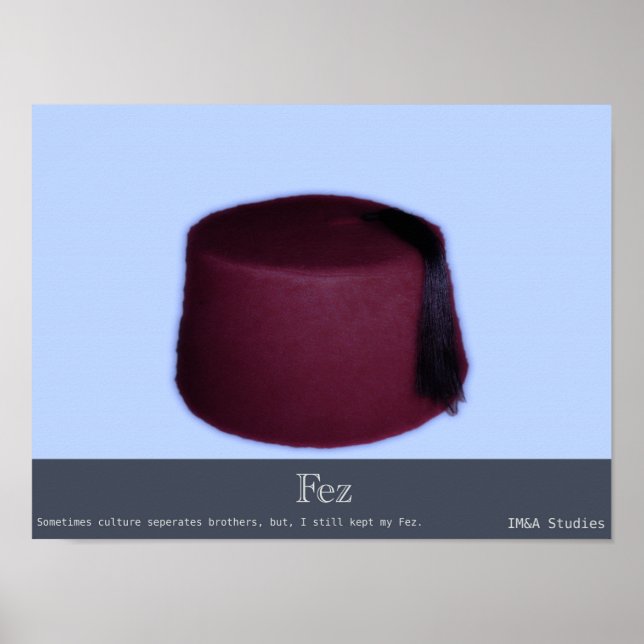 Póster Fez (Frente)