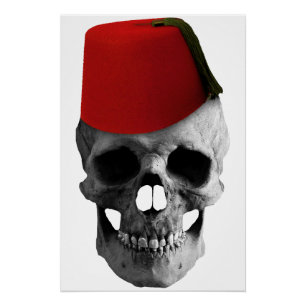Póster Fez del Effendi: un cuento egipcio de una calavera