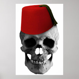 Póster Fez del Effendi: un cuento egipcio de una calavera