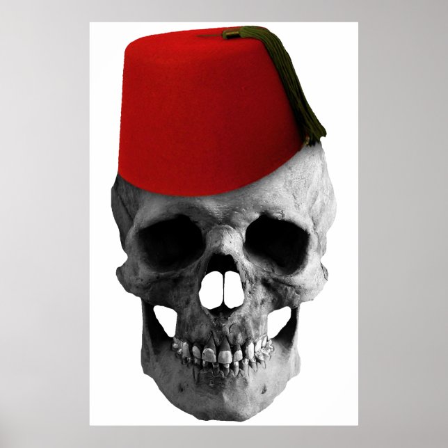 Póster Fez del Effendi: un cuento egipcio de una calavera (Frente)