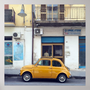 Póster Fiat 500