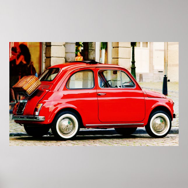 Póster Fiat 500 (Frente)