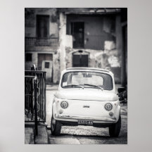Fiat 500, Cinquecento, Poster en Italia