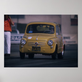 Póster Fiat 600 - Pequeño Asesino Gigante - Arrastra de c