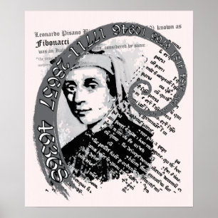 Póster Fibonacci Spiral