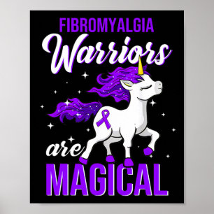 Póster Fibromialgia Guerrero de la Conciencia Diversión U