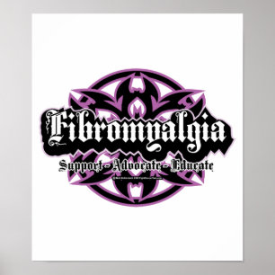 Póster Fibromyalgia tribal