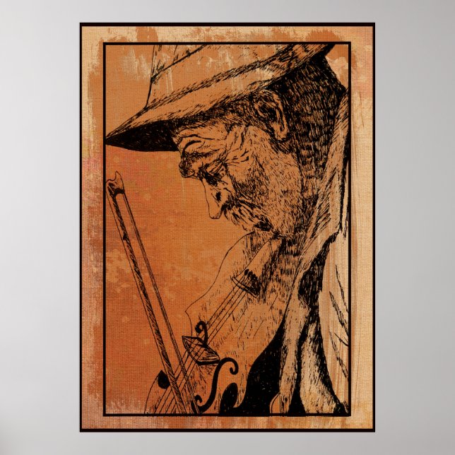 Póster fiddle me a tune (Frente)