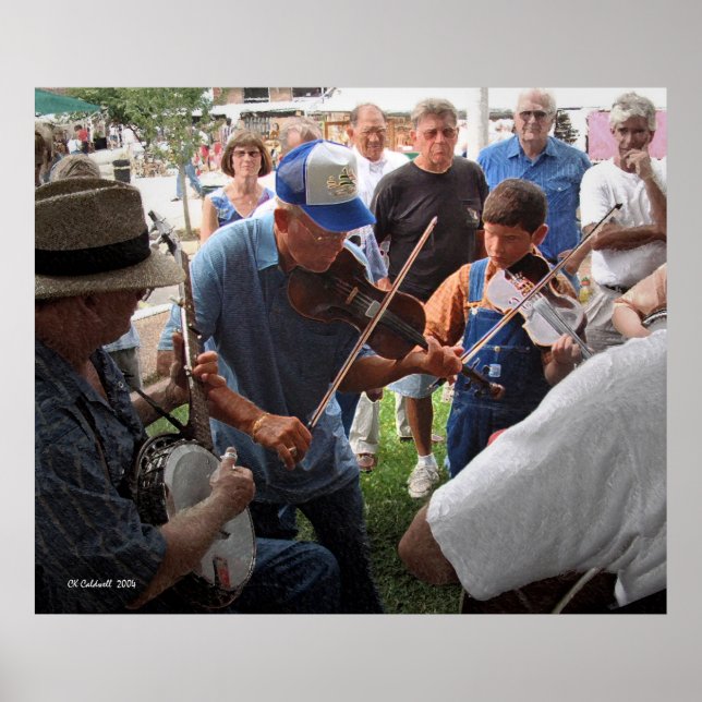Póster Fiddlin' in the Park (Frente)