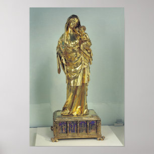 Póster Fideicomiso de la Virgen de Jeanne d'Evreux