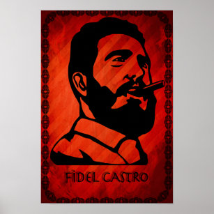 Póster Fidel Castro