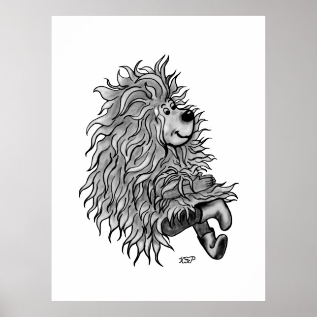 Póster Fidel El Pequeño Goblin Forestal (Frente)