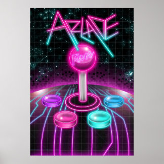 Póster Fiebre Arcade