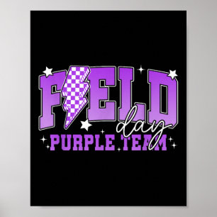 Póster Field Day 2025 Purple Team Field Trip Color Team T