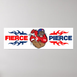 Póster Fierce Pierce Poster