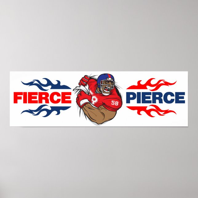 Póster Fierce Pierce Poster (Frente)