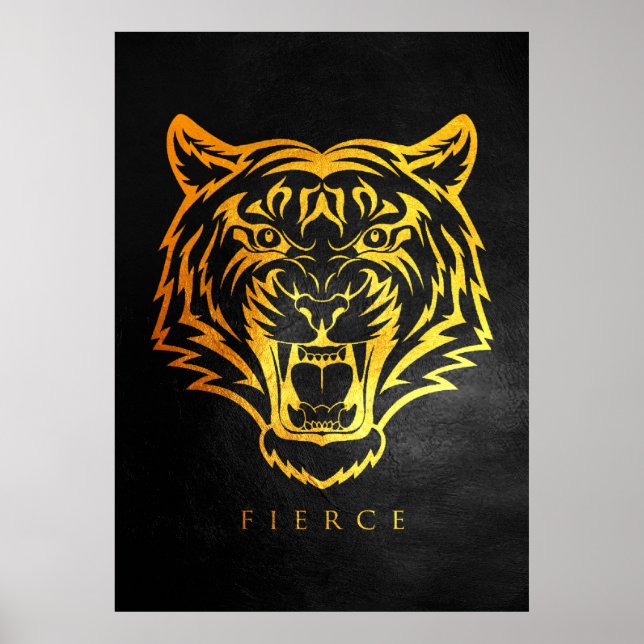 Póster Fierce Tiger (Frente)