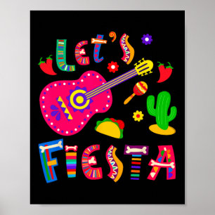Póster Fiesta 5 Cinco De Mayo Para Mujeres Hombres Gir