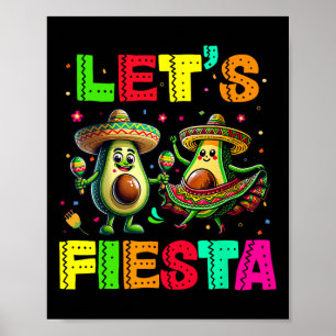 Póster Fiesta 5 Cinco De Mayo Para Mujeres Hombres Gir