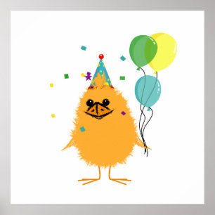 Póster Fiesta Chick