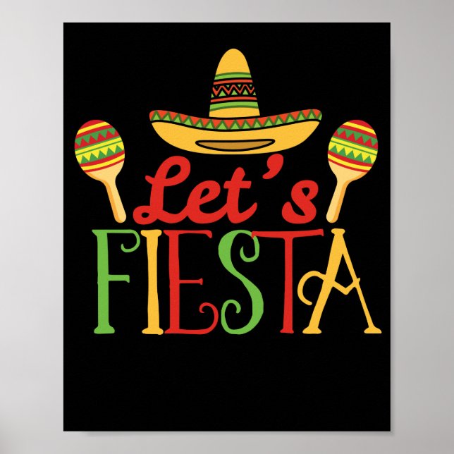 Póster Fiesta Cinco De Mayo (Frente)