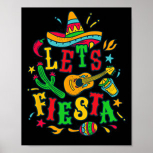 Póster Fiesta Cinco de Mayo Fiesta de la Fiesta Mexicana