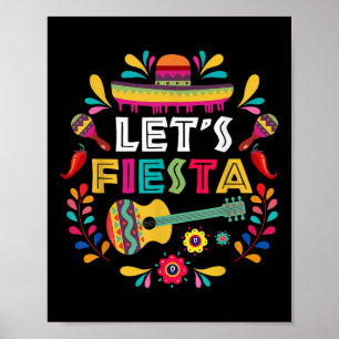 Póster Fiesta Cinco De Mayo Fiesta Mexicana