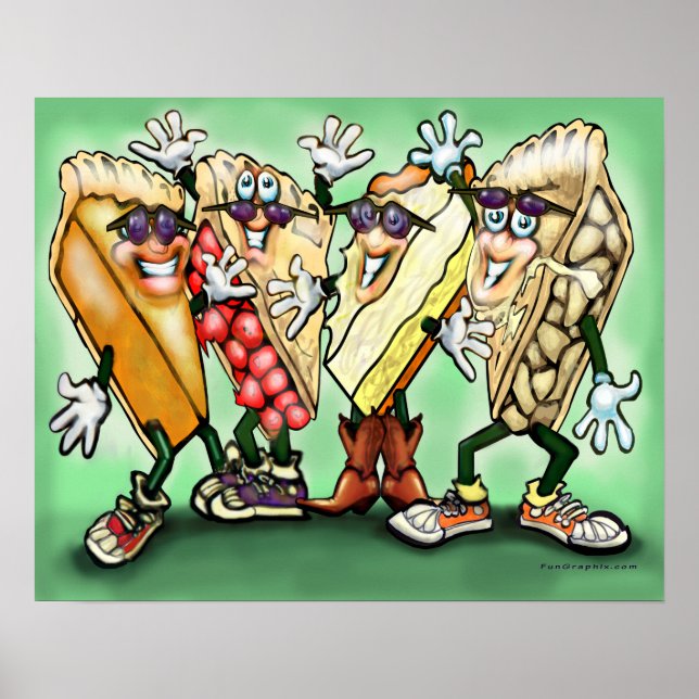 Póster Fiesta circular (Frente)