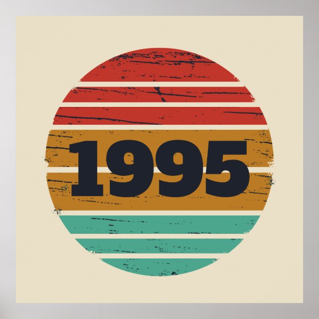 Póster Fiesta de 30 años de edad personalizada (Frente)