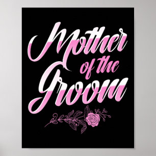 Póster Fiesta De Bachelorette Del Día De La Madre Del Mat