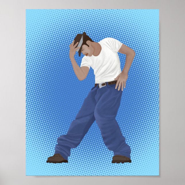 Póster Fiesta de Baile  (Frente)