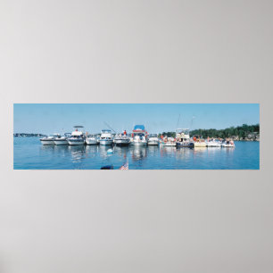 Póster Fiesta de barcos