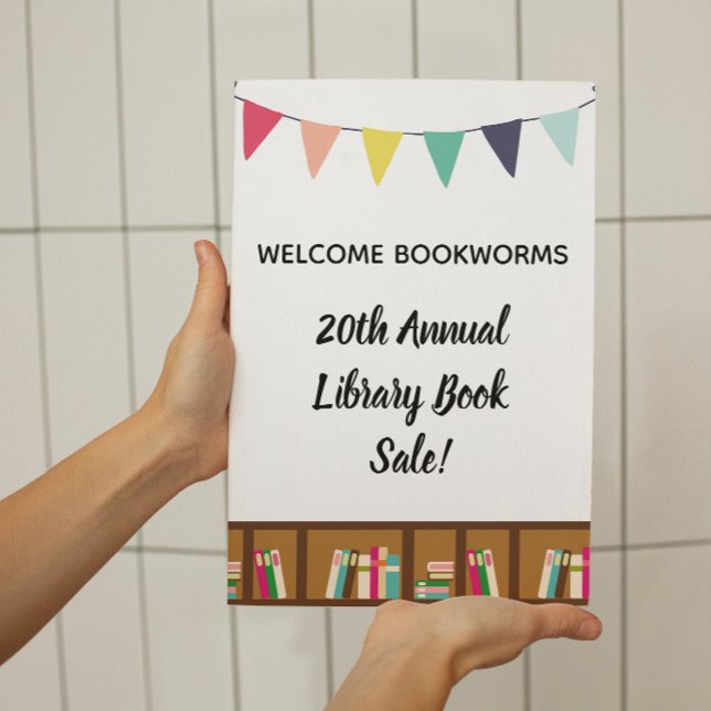 Póster Fiesta de Bookworm Poster de bienvenida (Subido por el creador)