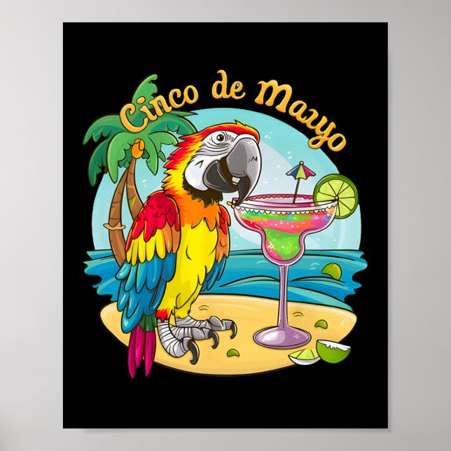 Póster Fiesta de Cinco De Mayo (Frente)