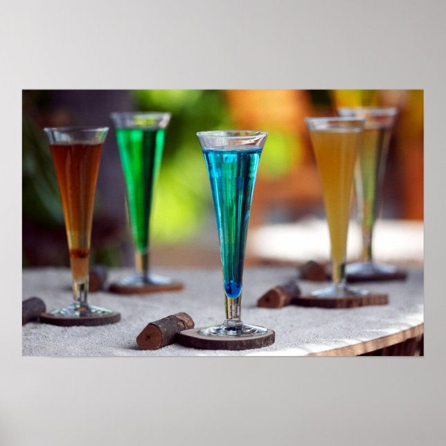 Póster Fiesta de cócteles (Frente)