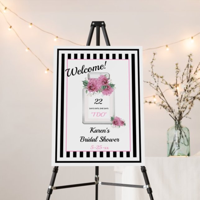Póster Fiesta de cuenta regresiva de novias de Couture Br (Subido por el creador)