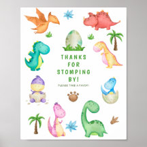 Fiesta de cumpleaños de Cute Dinosaur Spinosaur