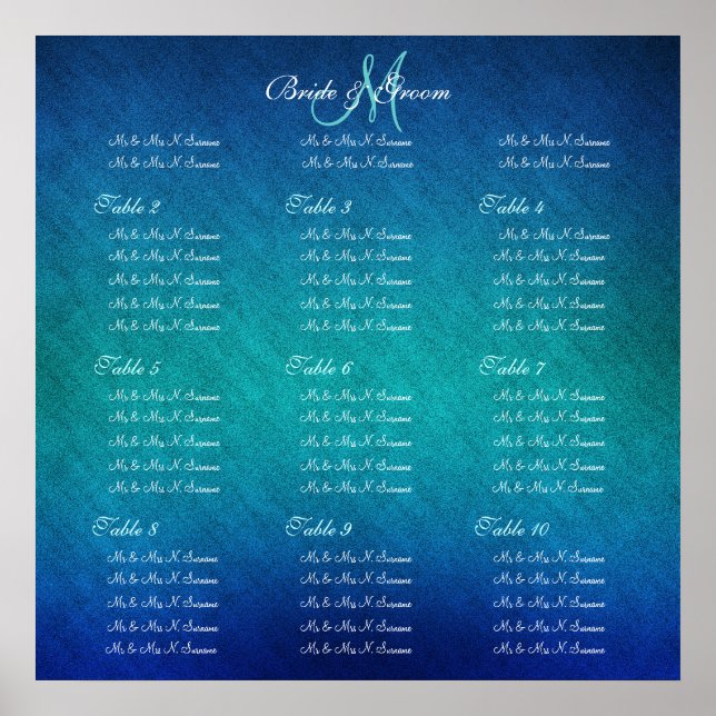 Póster Fiesta de cumpleaños del boda del gráfico de asien (Frente)