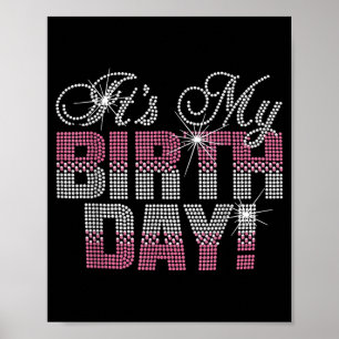 Póster Fiesta de cumpleaños feliz cumpleaños equipo feliz