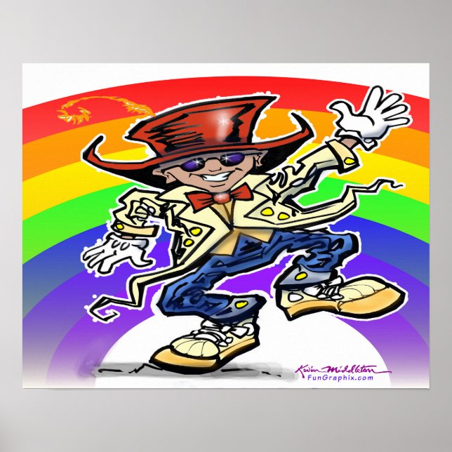 Póster Fiesta de danza (Frente)