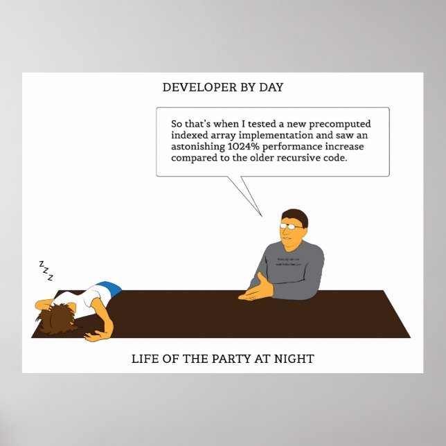 Póster Fiesta de desarrolladores (Frente)