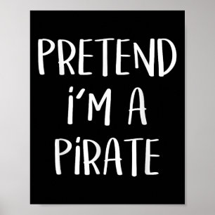 Póster Fiesta de Disfraz de Pirata Co. Uni-todas Edades D